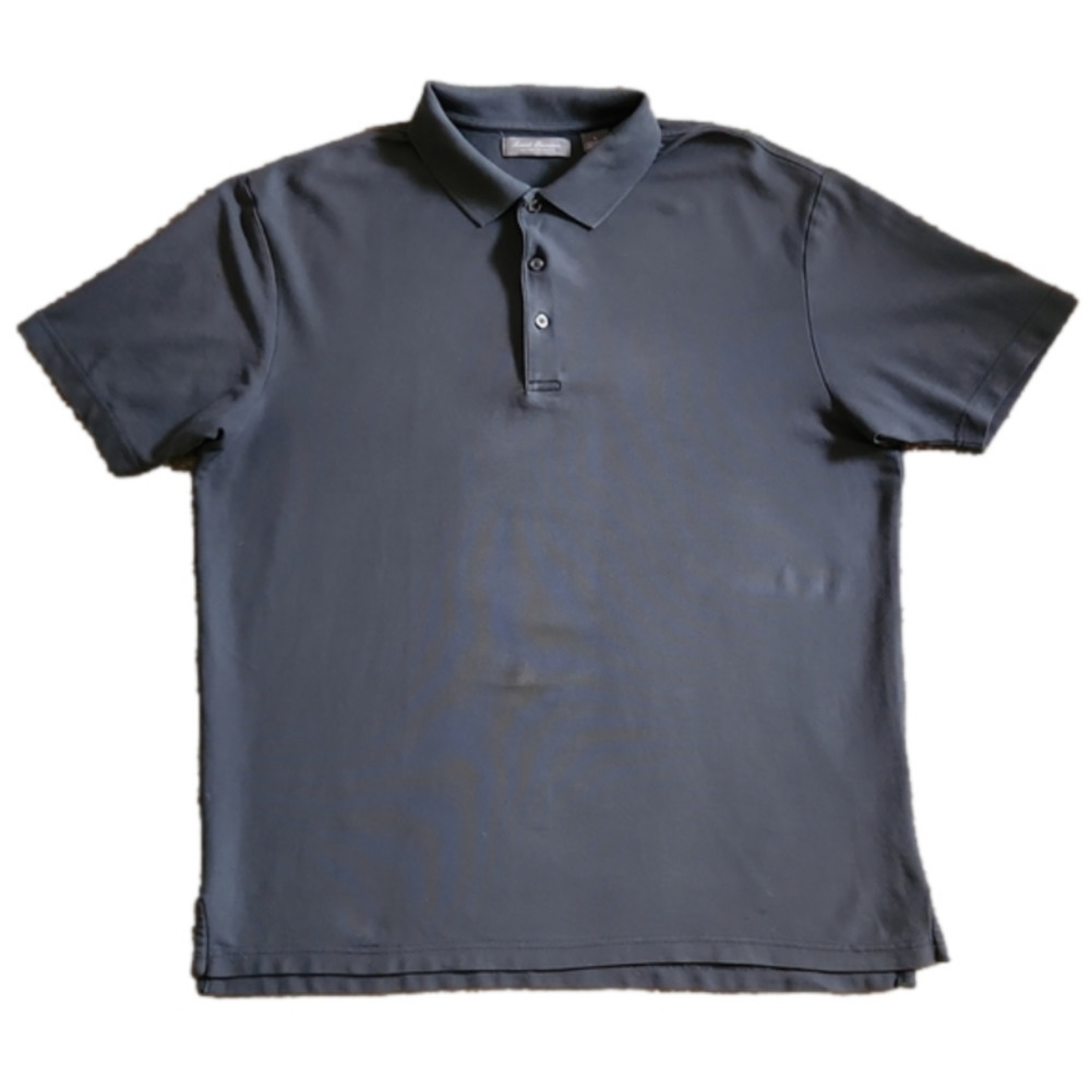 3/$20 Daniel Cremieux Signature Collection Gray Polo Shirt